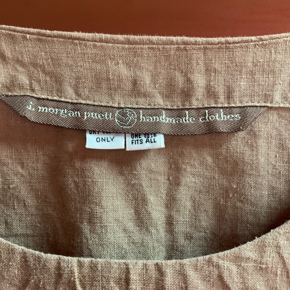 J Morgan Puett vintage linen dress